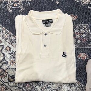 Psycho Bunny Off-White Polo Shirt